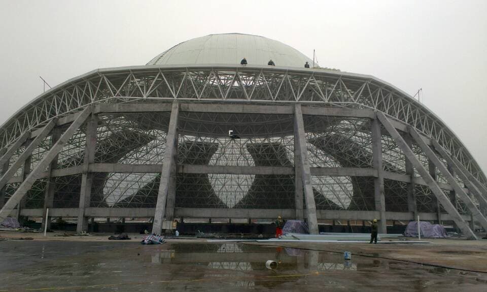 昆明温泉馆网架工程