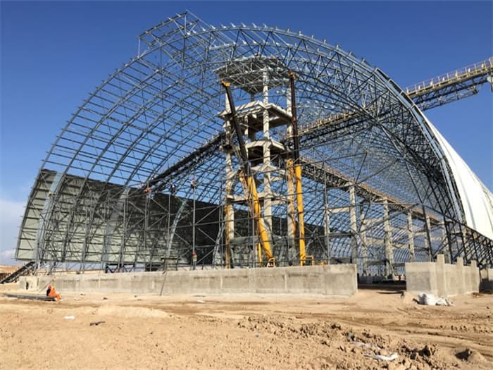 昆明煤机油桶翘工程网架