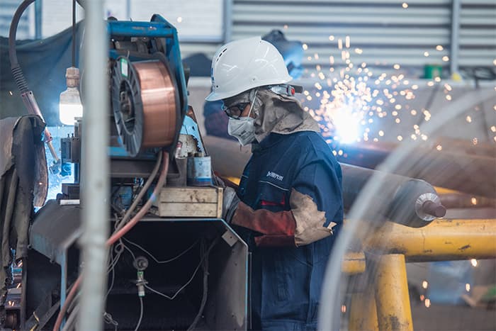 昆明网架焊接车间